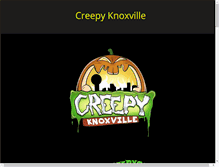 Tablet Screenshot of creepyknoxville.com